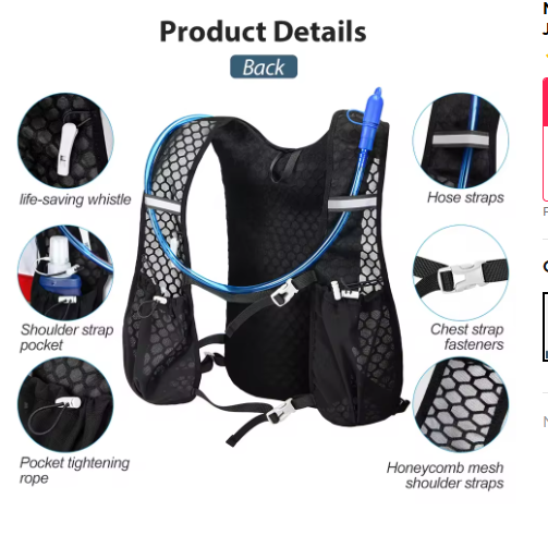 Breathable Hydration Vest