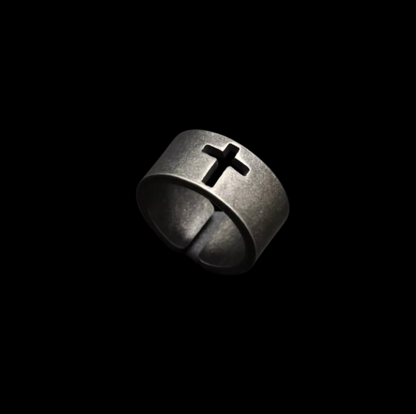 Christian Steel Ring