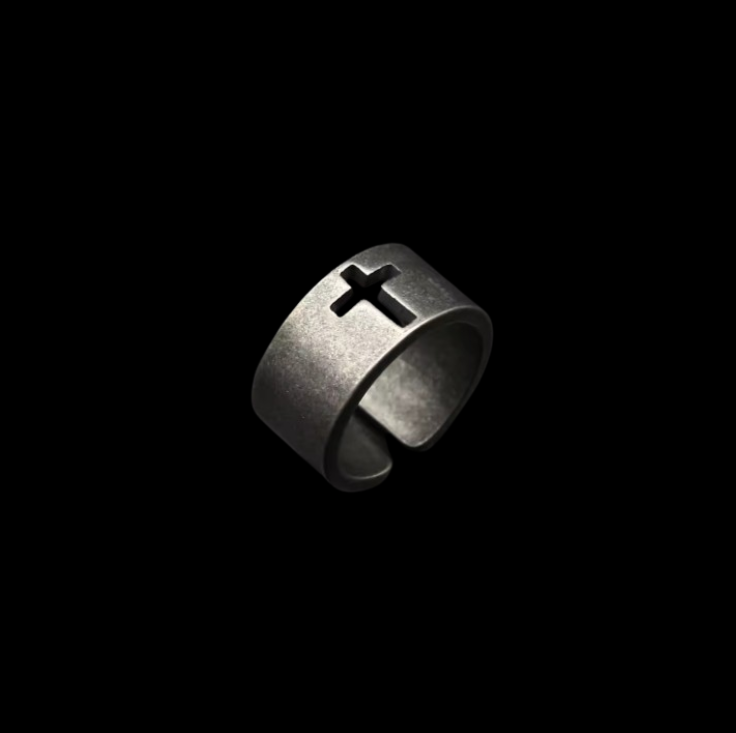 Christian Steel Ring