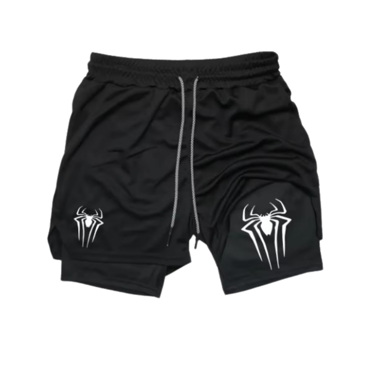 Men’s Compression Gym Shorts (Spider version)